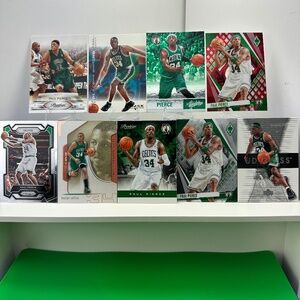 Paul Pierce Celtics Lot of 9
